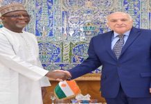 Attaf reçoit son homologue de la république du Niger