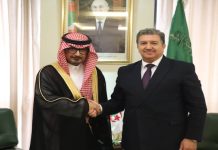 Le ministre de la communication reçoit l’ambassadeur du Royaume d’Arabie Saoudite en Algérie
