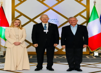 Nasri prend part à Rome au sommet du processus d’Aqaba