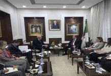 Rezig reçoit l’Ambassadeur du Brésil