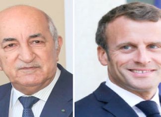 Le président de la république reçoit un message de son homologue français